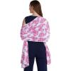 image:imageCoolibar Sun Shawl  UPF 50 Sun Protection  BhaktiFuchsia Bouquet
