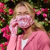 image:imageCoolibar UV Face Mask with Shapeable Nose Wire  UPF 50 Sun Protection  Blackburn in White