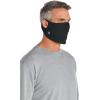 image:imageCoolibar UV Face Mask with Shapeable Nose Wire  UPF 50 Sun Protection  BlackburnBlack