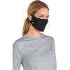 image:imageCoolibar UV Face Mask with Shapeable Nose Wire  UPF 50 Sun Protection  BlackburnBlack
