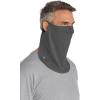 image:imageCoolibar UV Face Shield  UPF 50 Sun Protection  Crestone in Charcoal Heather
