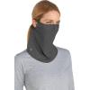 image:imageCoolibar UV Face Shield  UPF 50 Sun Protection  Crestone in Charcoal Heather