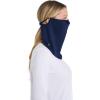 image:imageCoolibar UV Face Shield  UPF 50 Sun Protection  Crestone in Navy