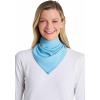 image:imageLightweight Sun Bandana  UPF 50 Sun Protection  GrassiArctic Blue