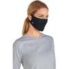 image:imageCoolibar UV Face Mask with Shapeable Nose Wire  UPF 50 Sun Protection  BlackburnBlack