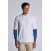 image:imageCoolibar Mens Sun Arm Sleeves  UPF 50 Sun Protection  NavagioBlue Dusk