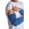 image:imageCoolibar Mens Sun Arm Sleeves  UPF 50 Sun Protection  NavagioBlue Dusk
