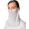 image:imageCoolibar UV Face Shield  UPF 50 Sun Protection  Crestone in Sleek Grey