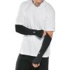 image:imageCoolibar Womens Performance Arm Sleeves  UPF 50 Sun Protection  BackspinBlack