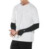 image:imageCoolibar Womens Performance Arm Sleeves  UPF 50 Sun Protection  BackspinBlack