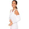 image:imageCoolibar Womens Sun Arm Sleeves  UPF 50 Sun Protection  NavagioDark Taupe