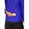 image:imageMens Hightide Long Sleeve Swim Shirt  UPF 50 Sun Protection  LumaLeoBaja Blue