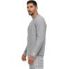 image:imageMens Hightide Long Sleeve Swim Shirt  UPF 50 Sun Protection  LumaLeoSlate