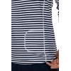 image:imageMens Hightide Long Sleeve Swim Shirt  UPF 50 Sun Protection  LumaLeoWhiteNavy Stripe