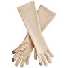 image:imageCoolibar MidLength UV Sun Glove with Touchscreen Tips  UPF 50 Sun Protection  BonaBeige
