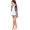 image:imageGirls Baby Swim Rash Guard Set  UPF 50 Sun Protection  AlanaNavy Gulf Stream Stripe