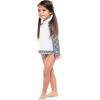 image:imageGirls Baby Swim Rash Guard Set  UPF 50 Sun Protection  AlanaNavy Gulf Stream Stripe