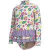 image:imageGirls Long Sleeve Swimsuit  UPF 50 Sun Protection  Kailani in Lavendula Colorblock