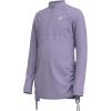 image:imageGirls Ruche Long Sleeve Swim Shirt  UPF 50 Sun Protection  LawaiLavendula