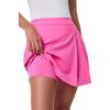 image:imageHigh Short Golf Skort  UPF 50 Sun Protection  PinTulip Pink
