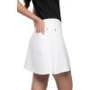 image:imageHigh Short Golf Skort  UPF 50 Sun Protection  PinWhite