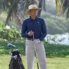 image:imageMens Golf Long Sleeve Polo  UPF 50 Sun Protection  ArobelloBlack Diamond Jacquard
