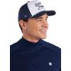 image:imageMens Performance Golf Hat  UPF 50 Sun Protection  Birdie Breeze NavyWhite