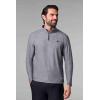 image:imageMens Performance Pullover  UPF 50 Sun Protection  AgilityCharcoal Heather