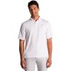 image:imageMens Short Sleeve Sports Polo  UPF 50 Sun Protection  ErodymWhite