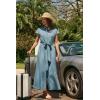 image:imageMidi Dress  UPF 50 Sun Protection  Espanola WayBlue Dusk