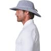 image:imagePerformance Golf Hat with Wide Brim  UPF 50 Sun Protection  Fore GolfSteel Grey