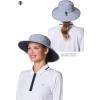 image:imagePerformance Golf Hat with Wide Brim  UPF 50 Sun Protection  Fore GolfSteel Grey