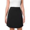 image:imageTravel Skort  UPF 50 Sun Protection  PisaBlack
