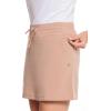 image:imageTravel Skort with Builtin Shorts amp Drawstring  UPF 50 Sun Protection  MendocinoBiege