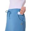 image:imageTravel Skort with Builtin Shorts amp Drawstring  UPF 50 Sun Protection  MendocinoBlue Dusk