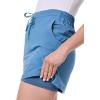 image:imageTravel Skort with Builtin Shorts amp Drawstring  UPF 50 Sun Protection  MendocinoBlue Dusk
