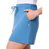 image:imageTravel Skort with Builtin Shorts amp Drawstring  UPF 50 Sun Protection  MendocinoBlue Dusk