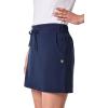 image:imageTravel Skort with Builtin Shorts amp Drawstring  UPF 50 Sun Protection  MendocinoNavy