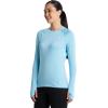 image:imageWomens Fitness Long Sleeve TShirt  UPF 50 Sun Protection  DeviArctic Blue