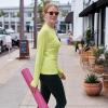 image:imageWomens Fitness Long Sleeve TShirt  UPF 50 Sun Protection  DeviCharcoal Heather