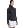 image:imageWomens Golf QuarterZip  UPF 50 Sun Protection  ArabellaBlack