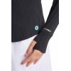 image:imageWomens Golf QuarterZip  UPF 50 Sun Protection  ArabellaBlack