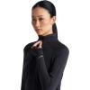 image:imageWomens Golf QuarterZip  UPF 50 Sun Protection  ArabellaBlack