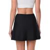 image:imageWomens HighWaist Swim Skort  UPF 50 Sun Protection  SandbarBlack