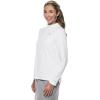 image:imageWomens Long Sleeve Golf Top with Mock Neck  UPF 50 Sun Protection  AlbatrossWhite Diamond Jacquard