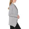 image:imageWomens Long Sleeve Sun Wrap  UPF 50 Sun Protection  MarietasGrey
