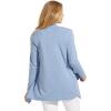 image:imageWomens Long Sleeve Sun Wrap  UPF 50 Sun Protection  MarietasLight Blue
