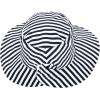 image:imageWomens Reversible Hat  UPF 50 Sun Protection  ArielWhiteNavy Stripe