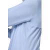 image:imageWomens Travel Long Sleeve Shirt  UPF 50 Sun Protection  MylittaLight Blue