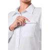 image:imageWomens Travel Long Sleeve Shirt  UPF 50 Sun Protection  MylittaWhite